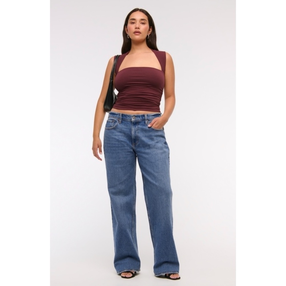 Abercrombie & Fitch Low Rise Baggy Jean - Size 10S